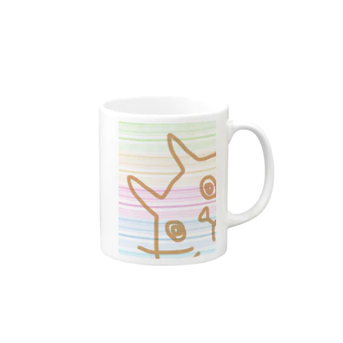 おどろきねこ Mug