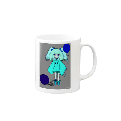 オ人形ガール Mug