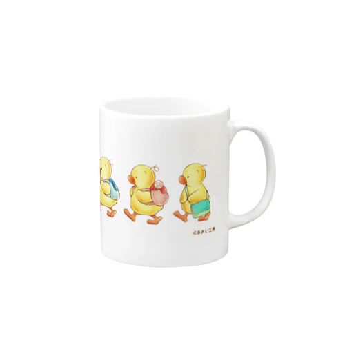 ひよこの3兄弟 -おさんぽ- Mug