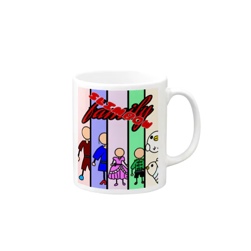 スリムボウファミリー Mug