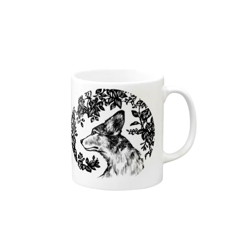 美しい雑種犬 Mug