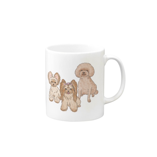 ヨークシャーテリア＆トイプードル Mug