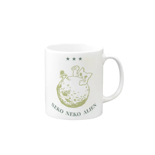 ねこねこエイリアン Mug