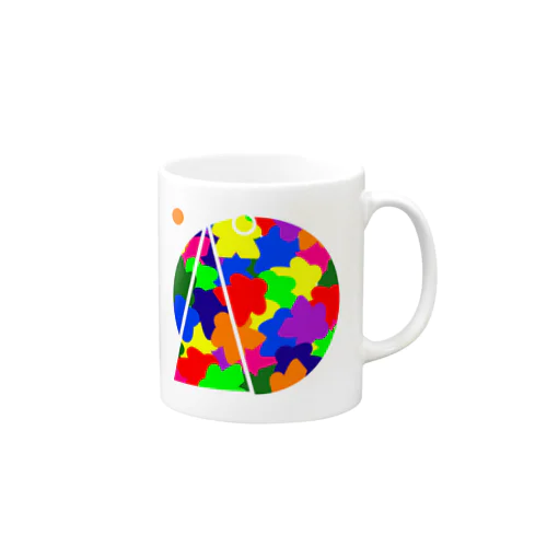 ボーゲームカフェでんでんむし公式グッズ Mug