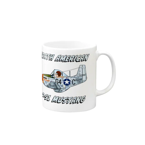 MAX HOBBY P-51 MUSTANG Mug