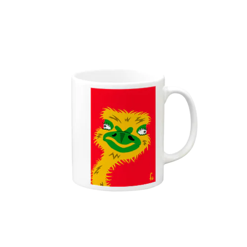 ダチョウ Mug