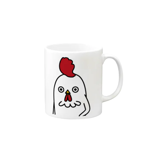 こっちを見るコッコ課長 Mug