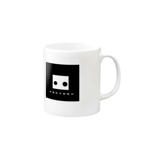 SquareHeadFactoryロゴ Mug