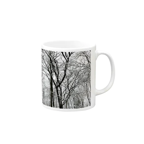 雪の森3 Mug