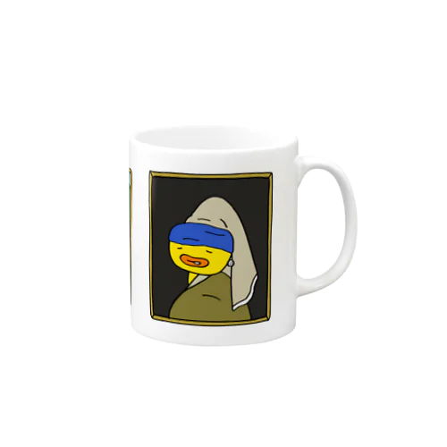 ひよこどん名画シリーズ Mug