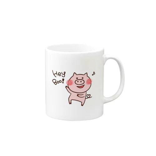 踊るぶーちゃんホッと一息マグカップ Mug