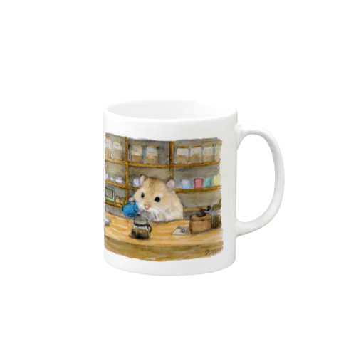 ロボじいさんの喫茶店 Mug