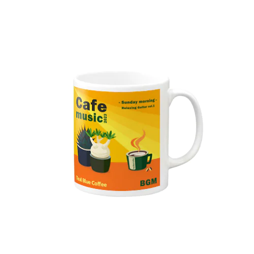 Cafe music2023 -Sunday morning- Mug