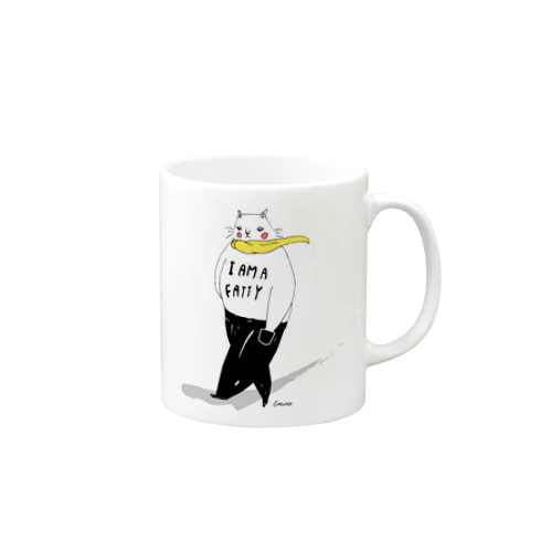 EMINAのFATTY CAT Mug