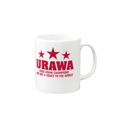 URAWA 2022 ASIAN CHAMPIONS マグカップ