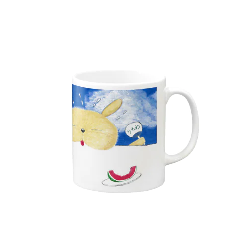 うさ太夏バテ2 Mug