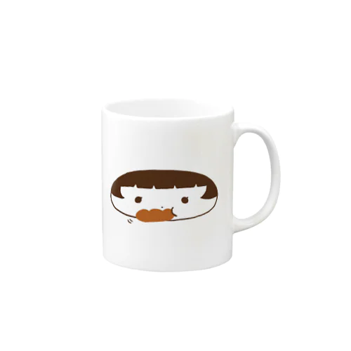 オカッパン Mug