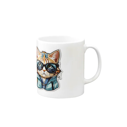 サングラス猫2 Mug