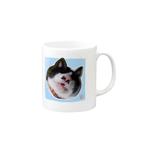 眠りこけた猫。2 Mug