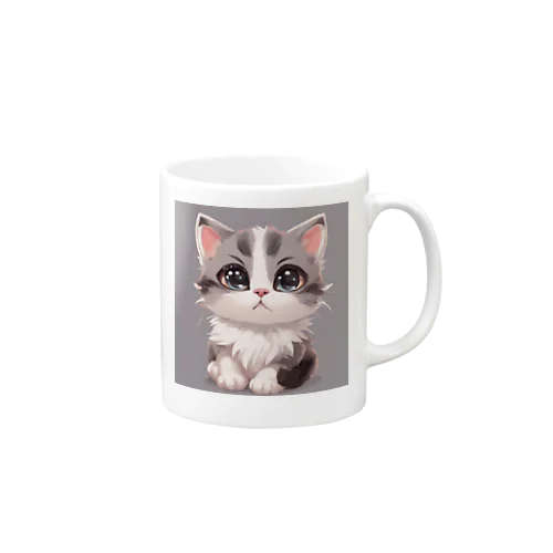 かわいい猫ちゃんのマグカップです Mug