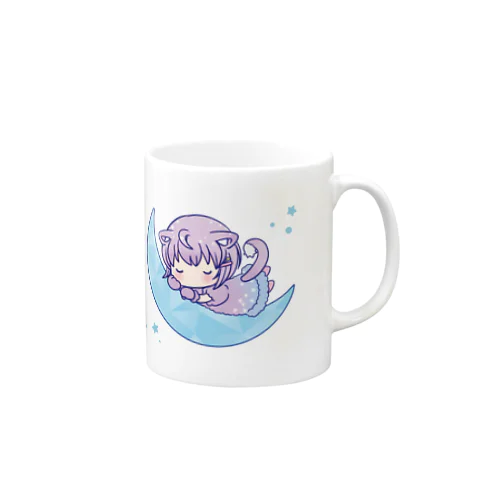 マグカップB-おやすみねこ Mug