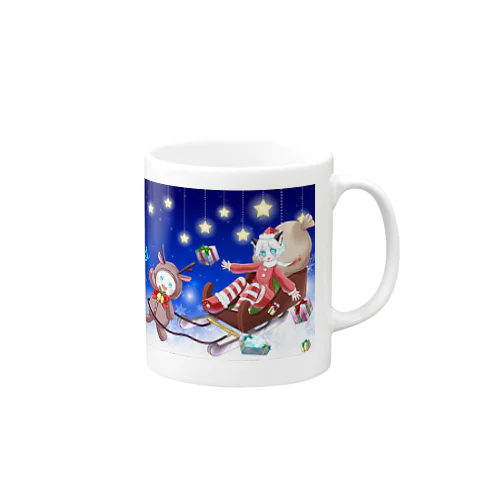 Xmasサンタ天兎 Mug