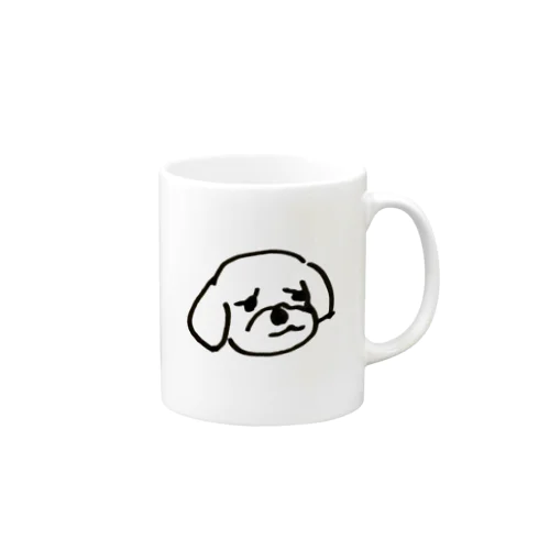 怪訝 Mug