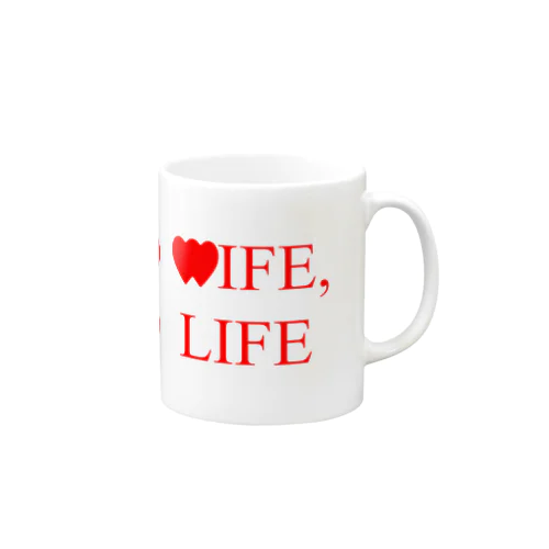 NO WIFE, NO LIFE Mug