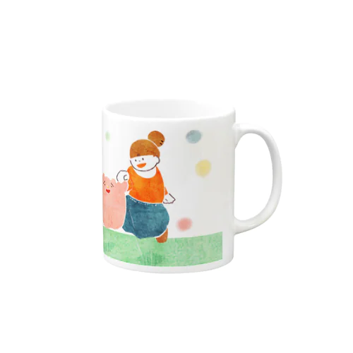 ユメミルゆめみとまるいともだち Mug