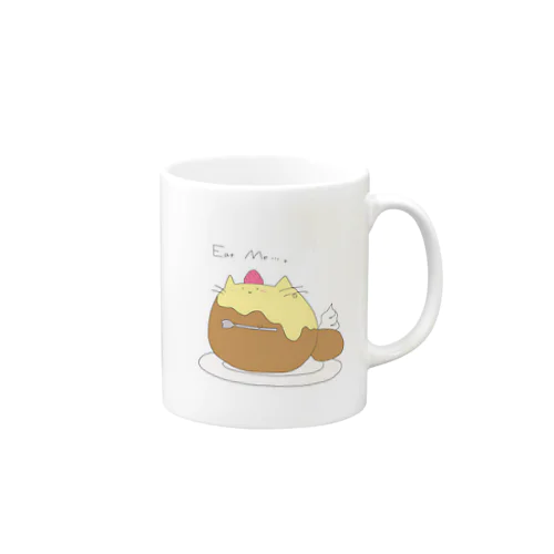 ケーキネコ Mug