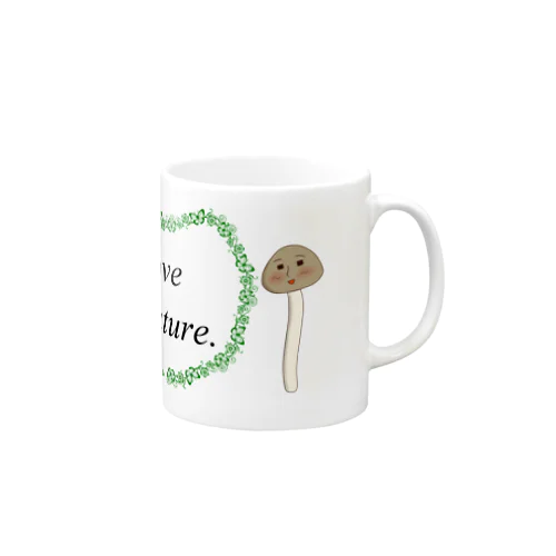 I love Nature. Mug