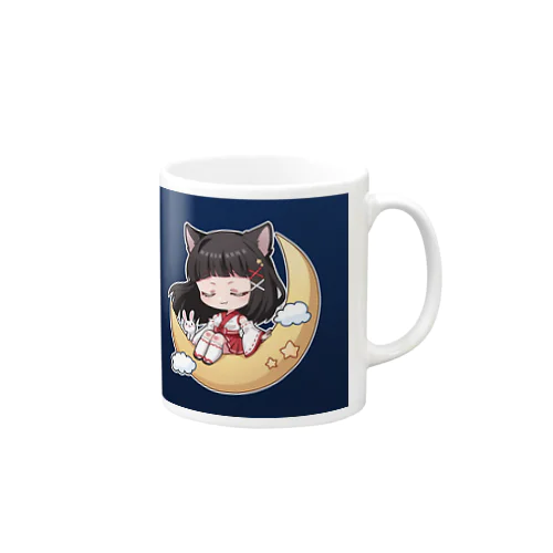 黒月かなせ🌙おやすみお月様 Mug