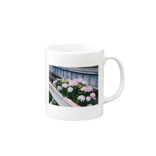 マイナーな紫陽花 Mug