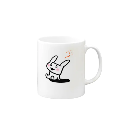 うさラビ　ぽけ～ Mug