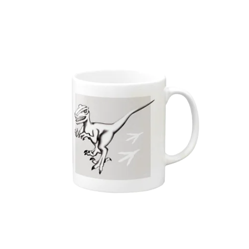 I am “bird” ラプトル Mug