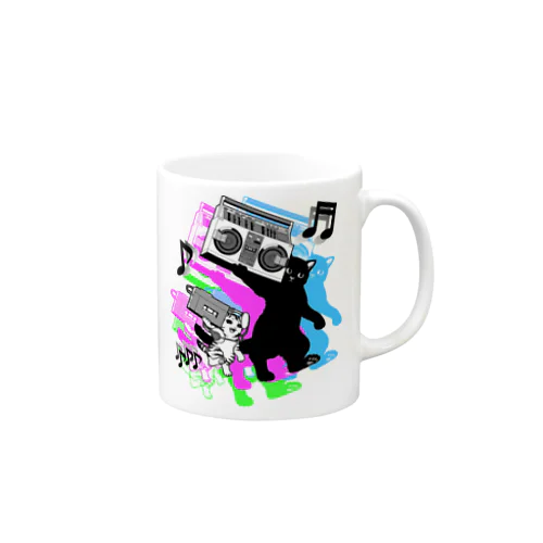 オンガク大好きニャ Mug