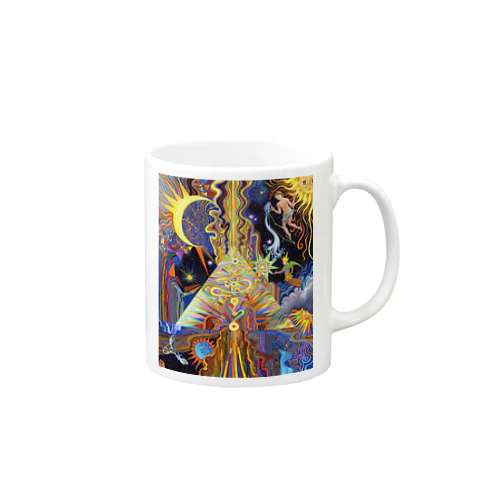 ピラミッド-水瓶座の時代 Mug