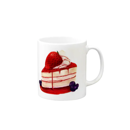 いちごケーキ Mug