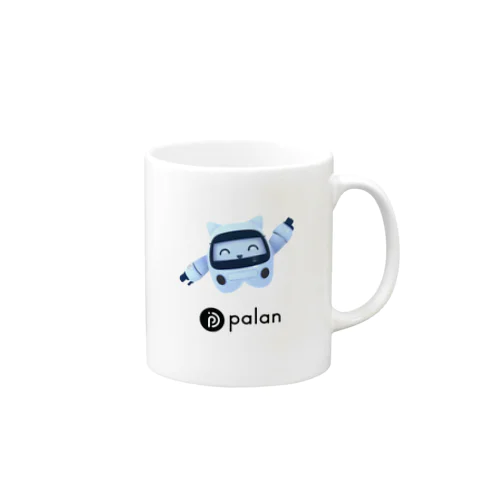パラにゃる x ロゴ Mug