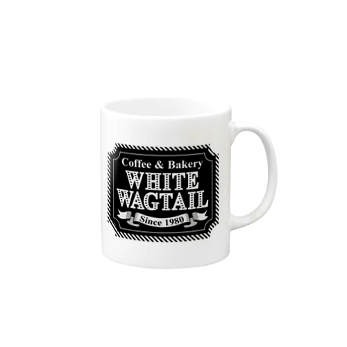 White Wagtail Coffee & Bakery マグカップ