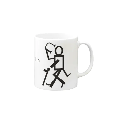 文字絵 Mug