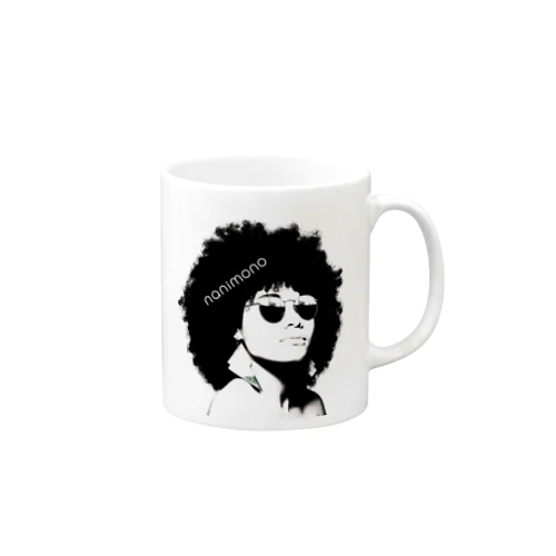 nanimono Afro Mug