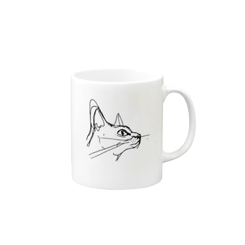 caT mug_01 マグカップ