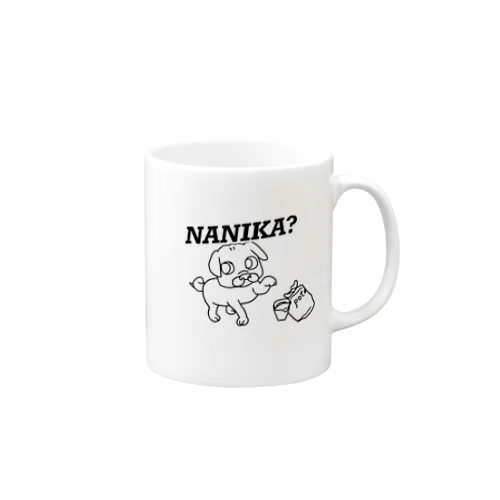 NANIKA?パグ マグカップ