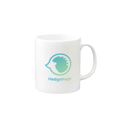 Hedgehogs[green] マグカップ