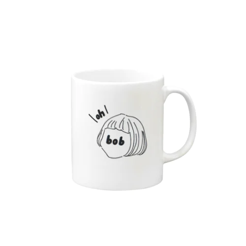 oh! bob  girl Mug