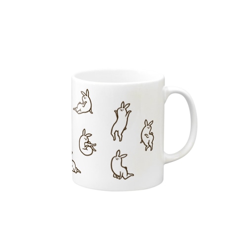 うさぎちらし Mug