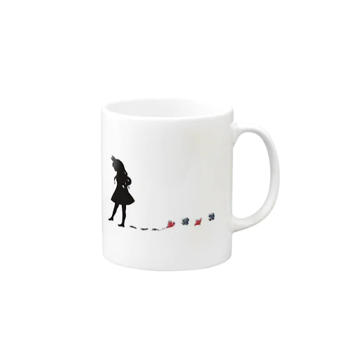 アリスシルエット Mug