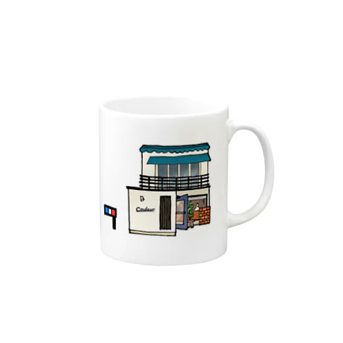 Couleur外観シリーズ ロゴ入りマグカップ Mug