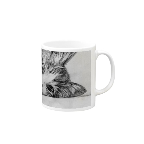 ごろん猫 Mug